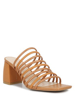 Load image into Gallery viewer, Fairleigh Strappy Slip On Sandals