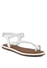 Load image into Gallery viewer, STALLONE Braided Flat Sandals