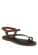 Load image into Gallery viewer, STALLONE Braided Flat Sandals