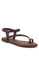 Load image into Gallery viewer, STALLONE Braided Flat Sandals