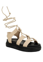Load image into Gallery viewer, Dylan Strappy Gladiator Sandals