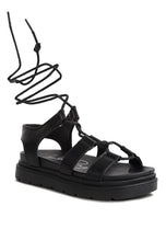 Load image into Gallery viewer, Dylan Strappy Gladiator Sandals