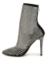 Load image into Gallery viewer, Fortunate Rhinestone Mesh Boots