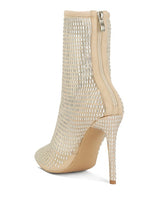 Load image into Gallery viewer, Fortunate Rhinestone Mesh Boots