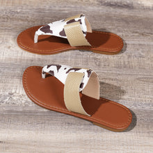 Load image into Gallery viewer, Animal Print Sandals