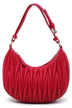 Load image into Gallery viewer, Chevron Quilted Shoulder Bag Hobo