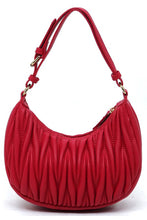 Load image into Gallery viewer, Chevron Quilted Shoulder Bag Hobo