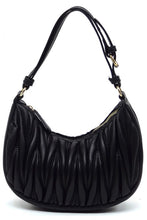 Load image into Gallery viewer, Chevron Quilted Shoulder Bag Hobo
