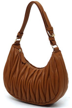 Load image into Gallery viewer, Chevron Quilted Shoulder Bag Hobo