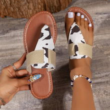 Load image into Gallery viewer, Animal Print Sandals