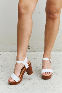 DDK Strap Heels