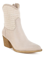 Load image into Gallery viewer, Bimmy Woven Pointy Western Boots