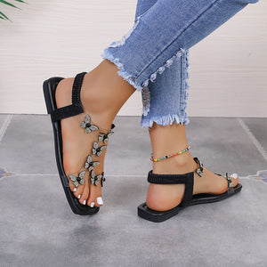 BUTTERFLY Flat Sandals
