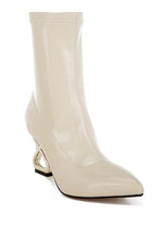 Load image into Gallery viewer, Gaias Fantasy Heel Patent Faux Leather Boots