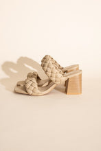 Load image into Gallery viewer, BUGGY-S Braided Stras Mule Heels