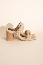 Load image into Gallery viewer, BUGGY-S Braided Stras Mule Heels