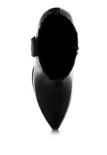 Load image into Gallery viewer, Big Mood Raffia &amp; Faux Leather Cowboy Boots