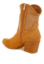 Load image into Gallery viewer, Bimmy Woven Pointy Western Boots