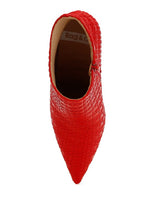 Load image into Gallery viewer, Lolita Woven Texture Stiletto Boot
