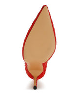 Load image into Gallery viewer, Lolita Woven Texture Stiletto Boot